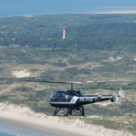 helikoptervlucht Schouwen Duiveland