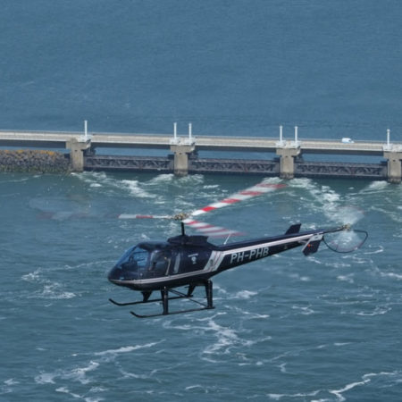 zeeland helikoptervlucht