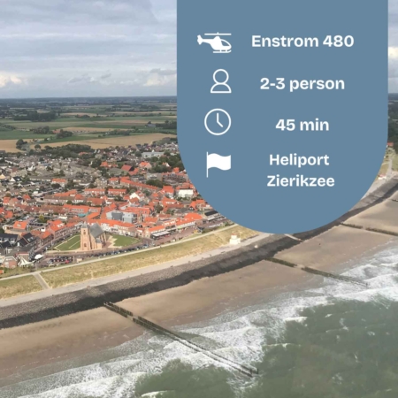 Helikoptervlucht Zeeland
